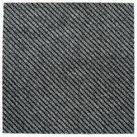TEPPICHFLIESE 50/50 cm  in Grau, Schwarz  - Schwarz/Grau, Basics, Textil (50/50cm)