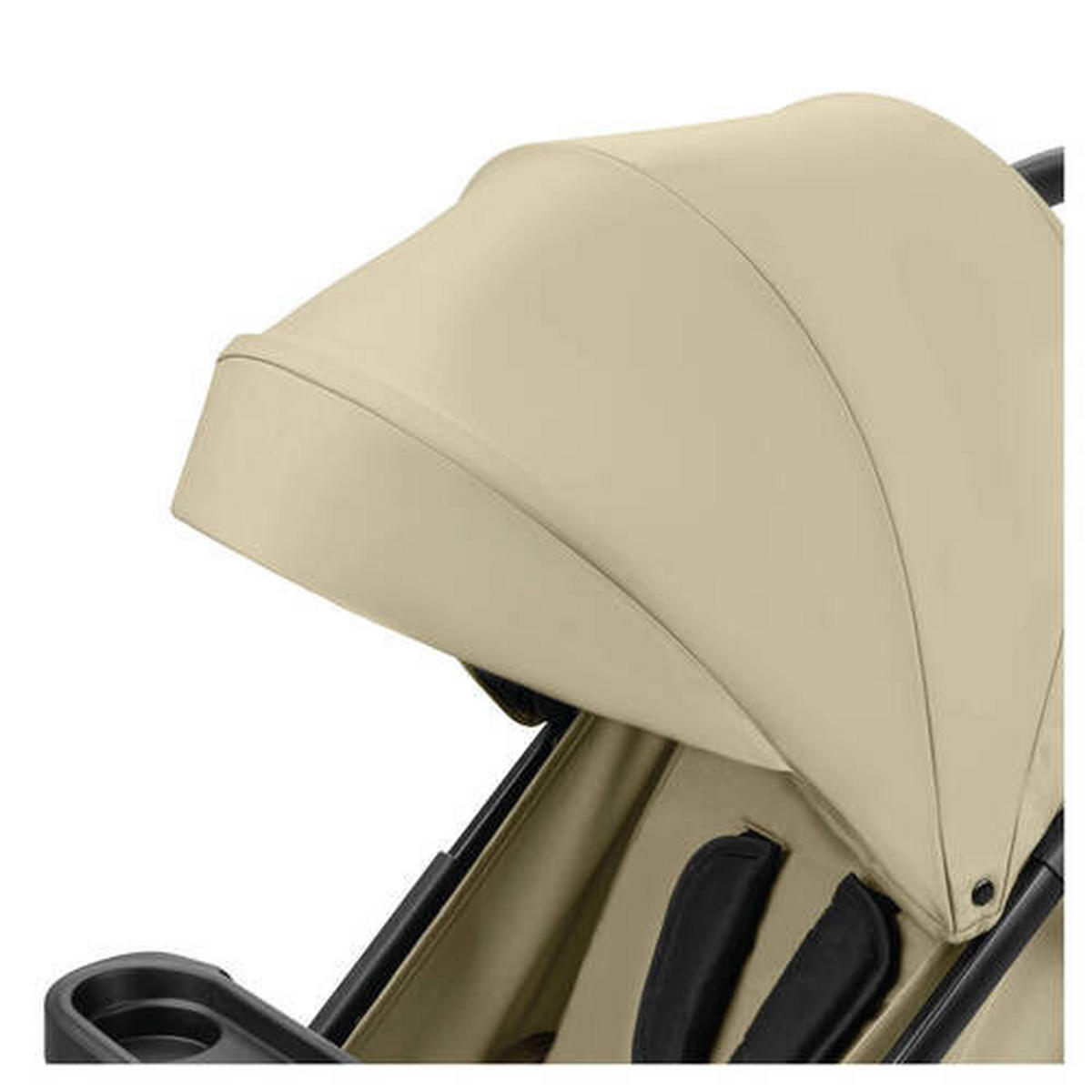 BUGGY Shop N Care  - Schwarz/Olivgrün, Basics, Kunststoff/Textil (40.5/104/51.5cm) - Hauck