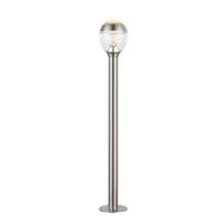 WEGELEUCHTE 15/99 cm   - Dunkelgrau, Design, Kunststoff/Metall (15/99cm) - Globo