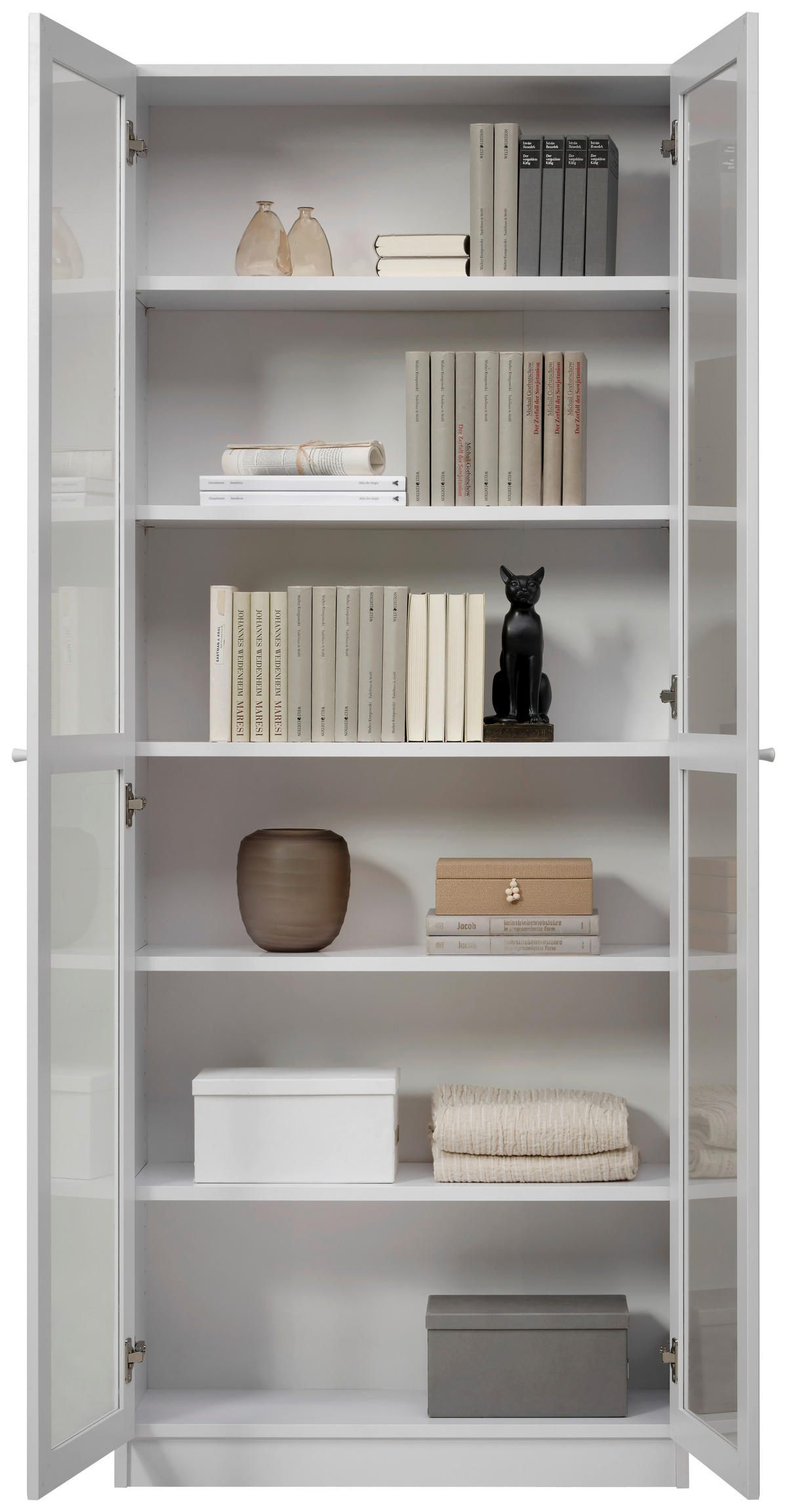 REGAL 80/199,2/28 cm bela  - bela, Konvencionalno, leseni material (80/199,2/28cm) - Carryhome