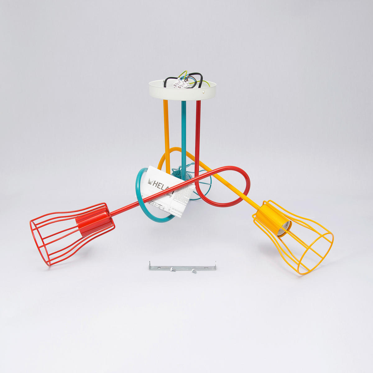 KINDERDECKENLEUCHTE 60/60/37 cm   - Multicolor, LIFESTYLE, Metall (60/60/37cm)