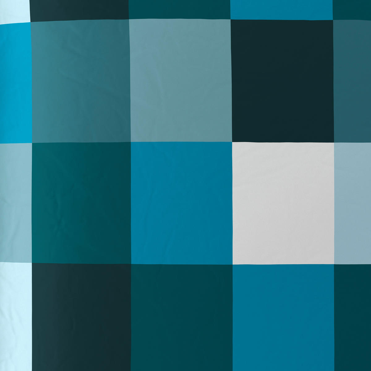 BETTWÄSCHE Satin 200/200 cm  - Petrol, Textil (200/200cm) - Novel