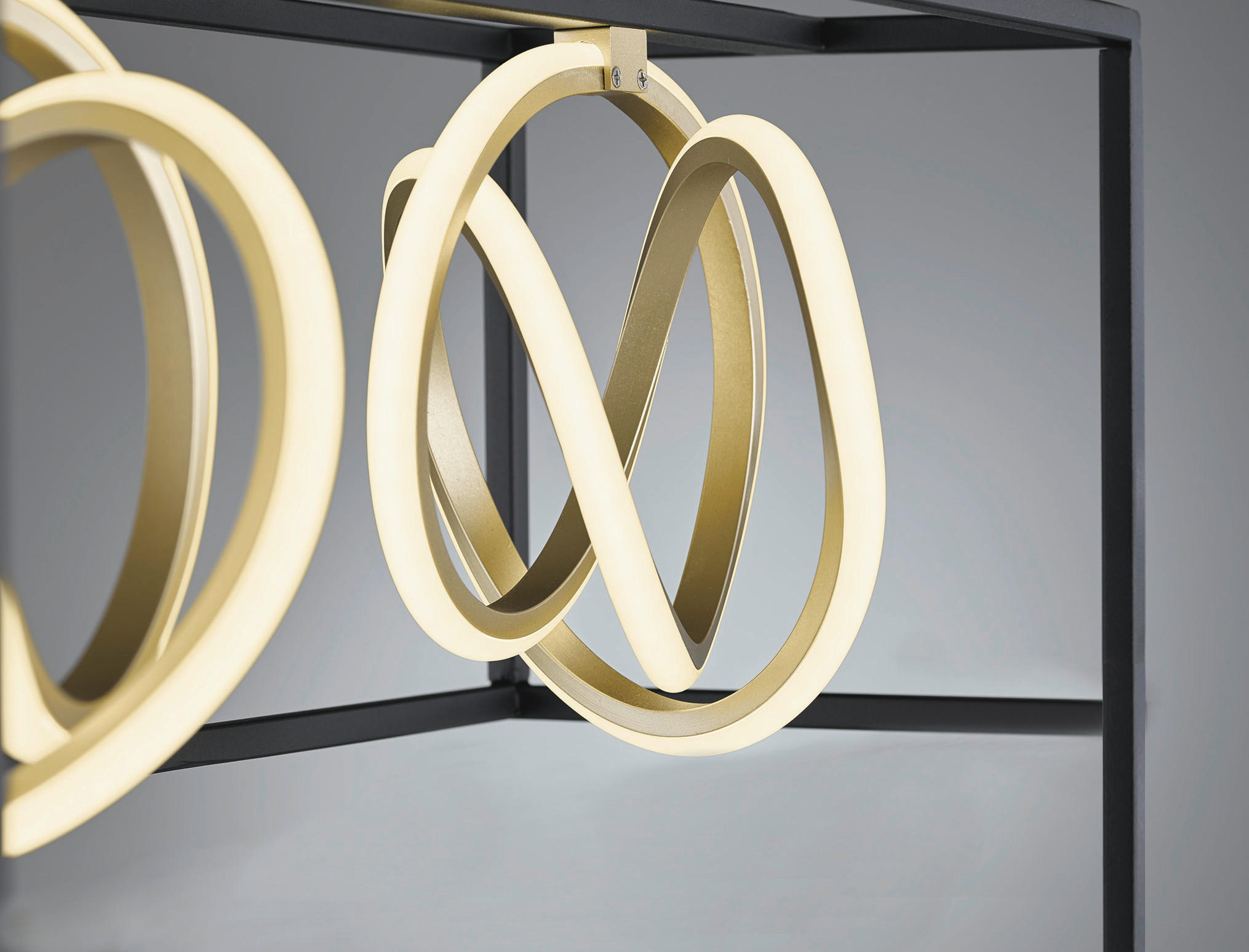 LED-STEHLEUCHTE - Schwarz, Design, Metall (20/20/130cm) - Fischer & Honsel