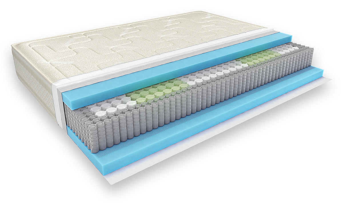 MADRAC  160/200 cm     - bež, Moderno, tekstil (160/200cm) - Hespo