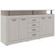 SIDEBOARD  in 195/88/38 cm  - Kaschmir/Anthrazit, Basics, Holzwerkstoff/Kunststoff (195/88/38cm) - Xora
