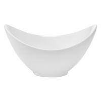 SCHÜSSEL SWING  10,7/9,1/6 cm  - Weiss, Basics, Keramik (10,7/9,1/6cm) - Novel