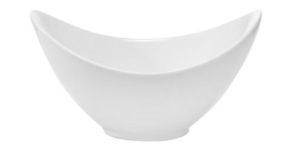 SCHÜSSEL SWING 10,7/9,1/6 cm - Weiß, Basics, Keramik (10,7/9,1/6cm) - Novel
