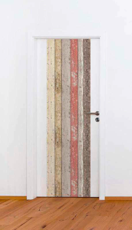 FOTOTAPETE - Rot/Braun, Design, Textil (52/250cm)