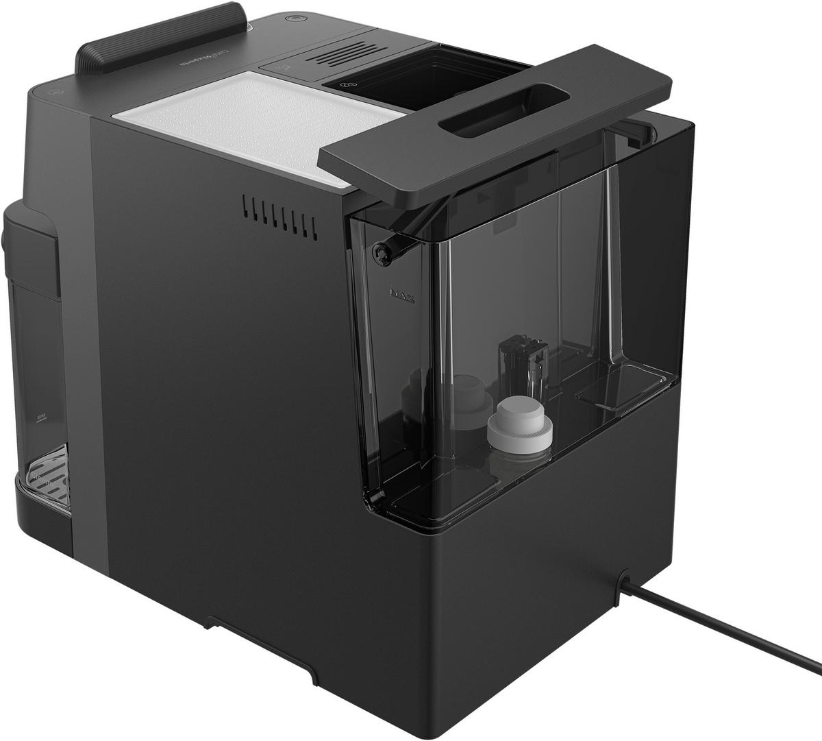 KAFFEEVOLLAUTOMAT Delisia Coffee Series DC7500+  - Edelstahlfarben/Schwarz, MODERN, Kunststoff/Metall (40,5/34,0/27,5cm) - Grundig