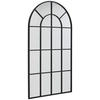 WANDSPIEGEL 100/180/3 cm    in rechteckig  - Schwarz, Design, Glas/Holzwerkstoff (100/180/3cm) - MID.YOU