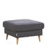 HOCKER Flachgewebe Anthrazit - Anthrazit/Naturfarben, Design, Holz/Textil (75/46/75cm) - Landscape