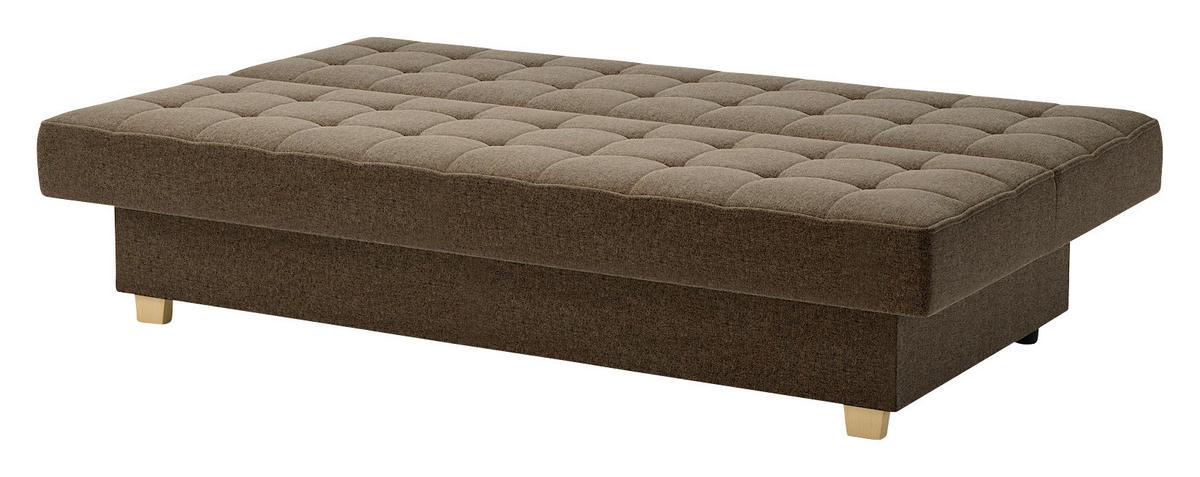 SCHLAFSOFA Braun  - Braun, Design, Holzwerkstoff/Kunststoff (192/92/95cm) - MID.YOU