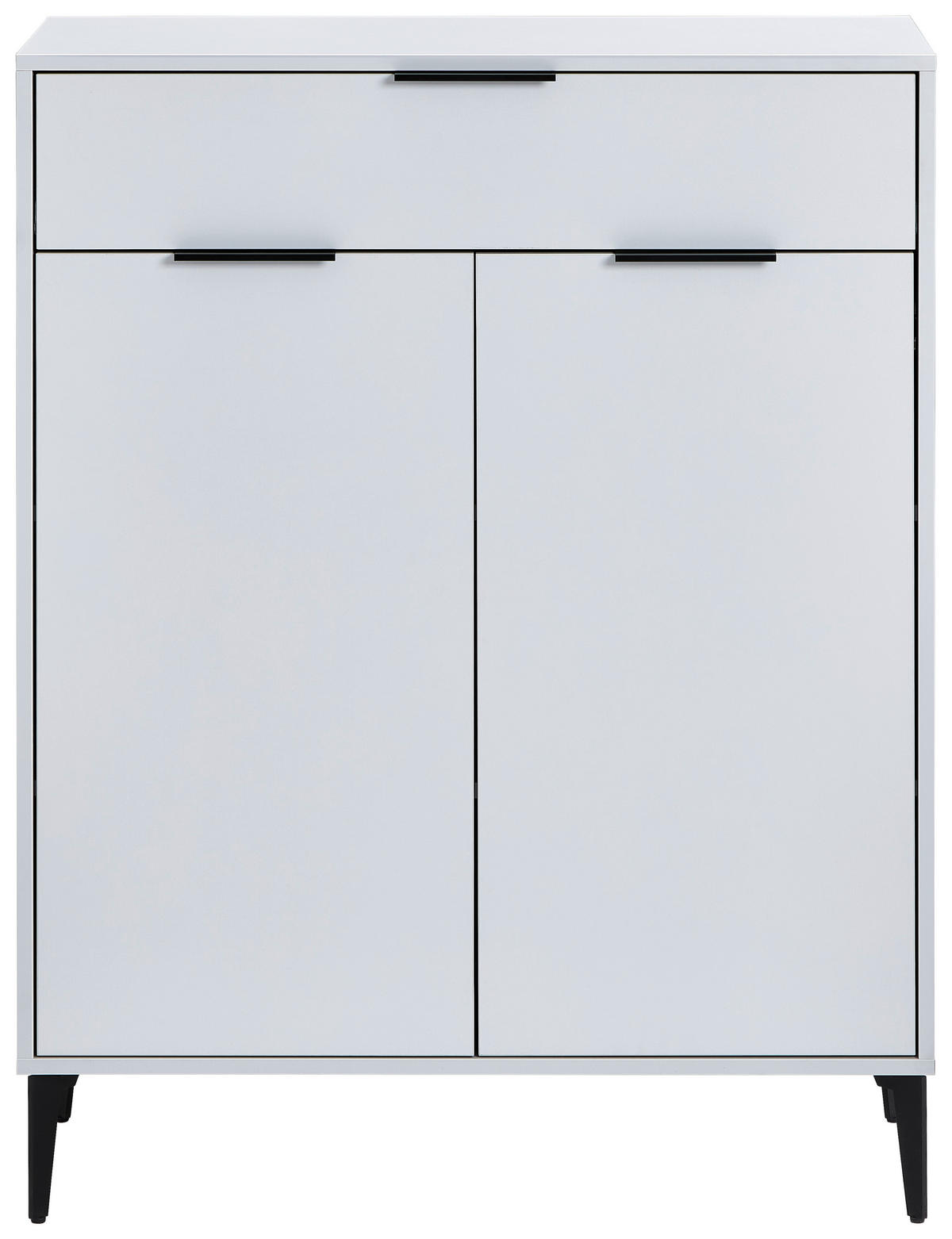 SCHUHSCHRANK JOLLY  in 92/117/40 cm  - Anthrazit/Hellgrau, MODERN, Holzwerkstoff/Metall (92/117/40cm) - Hom`in