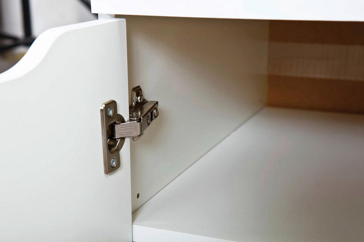 SKRIVBORD 115/55/76 cm  i vit  - vit, Klassisk, trämaterial (115/55/76cm) - MID.YOU