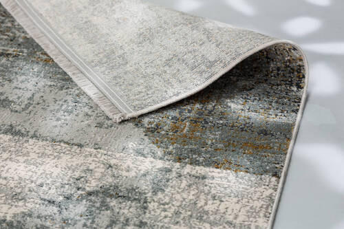 TKANÝ KOBEREC, 140/200 cm, antracitová, krémová - krémová/antracitová, Design, textil (140/200cm) - Schöner Wohnen