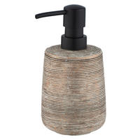SEIFENSPENDER FEDIO  - Beige/Goldfarben, Basics, Keramik (8,5/17/8,5cm) - Wenko