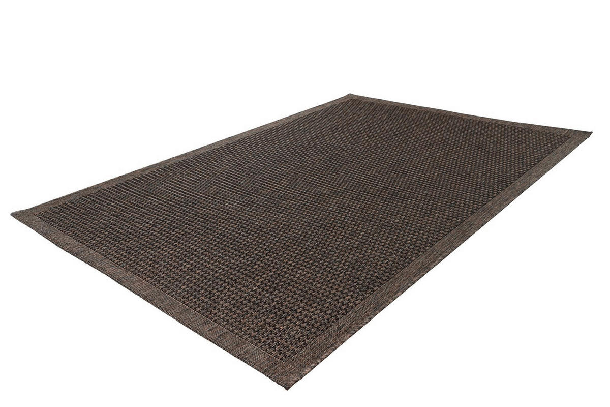 FLACHWEBETEPPICH 120/170 cm Indonesia - Kediri Taupe Braun  - Braun, KONVENTIONELL, Textil (120/170cm)