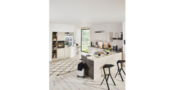 EINBAUKÜCHE   - Design, Holzwerkstoff - Novel