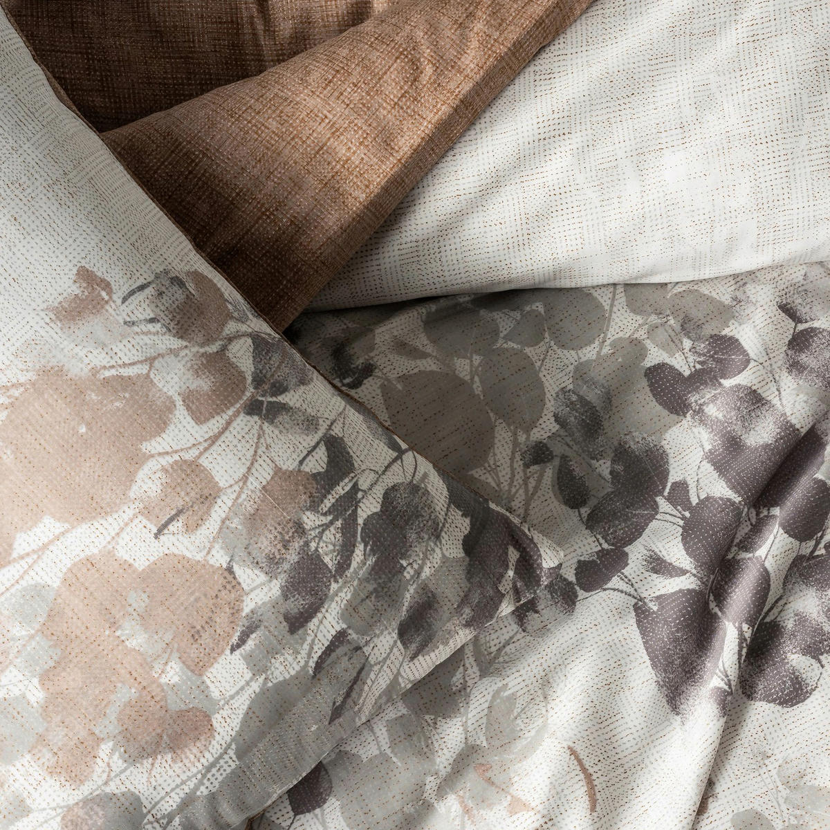 BETTWÄSCHE 135/200 cm  - Multicolor/Grau, Basics, Textil (135/200cm)