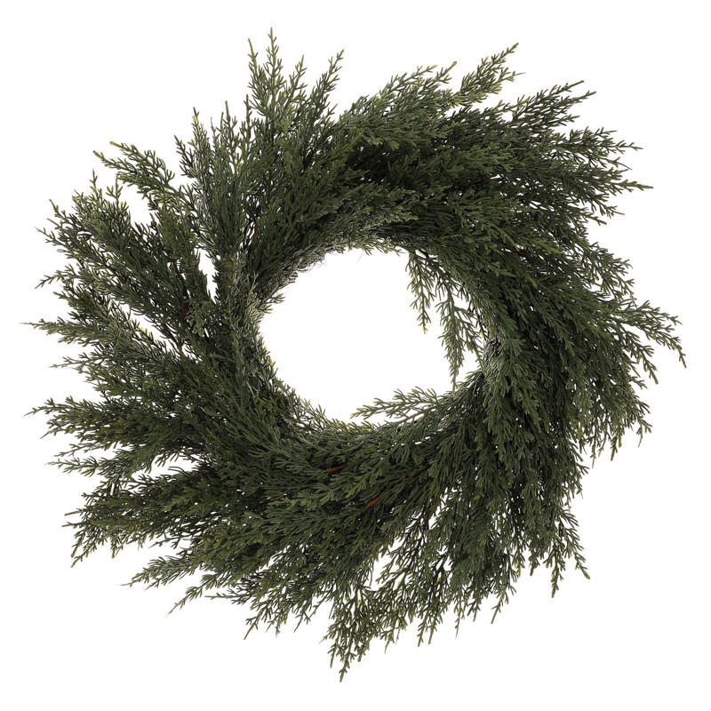 ADVENTNÝ VENIEC - lesná zelená, Basics, plast (70/70/10cm)