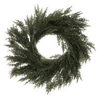 ADVENTNÝ VENIEC - lesná zelená, Basics, plast (70/70/10cm)