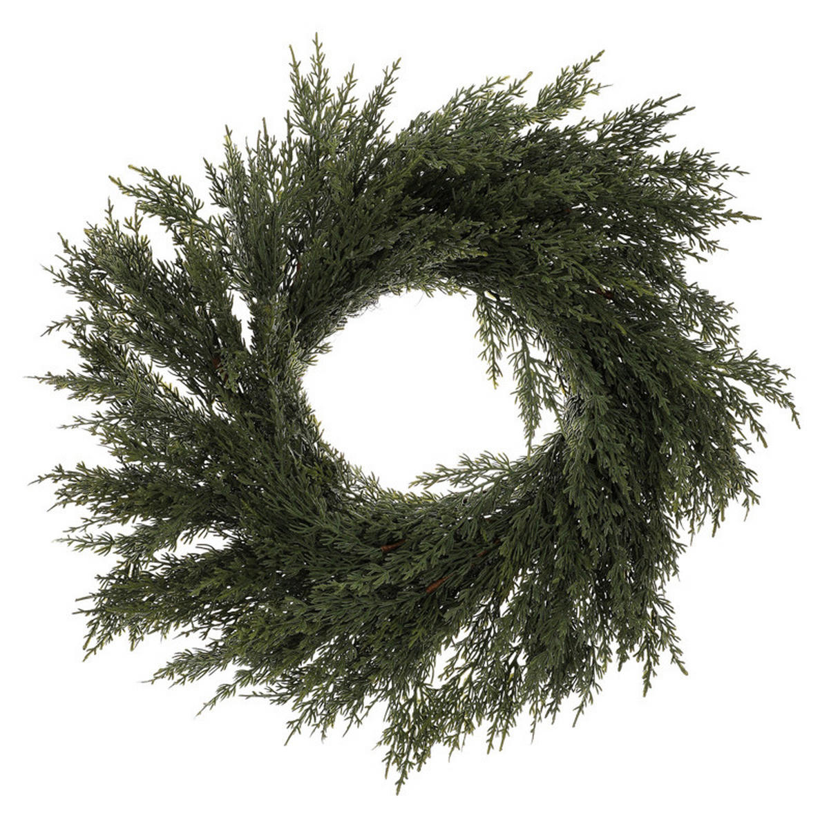 ADVENTNÝ VENIEC - lesná zelená, Basics, plast (70/70/10cm)