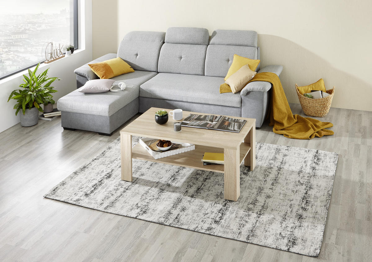 KONFERENČNÍ STOLEK, barvy dubu, kompozitní dřevo, 110/65/47 cm - barvy dubu, Design, kompozitní dřevo (110/65/47cm) - Carryhome