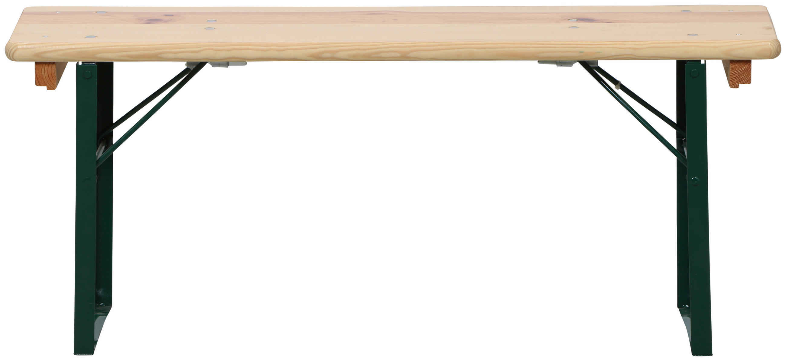 BIERTISCHGARNITUR - Beige/Grün, Basics, Holz/Metall (50/110cm)