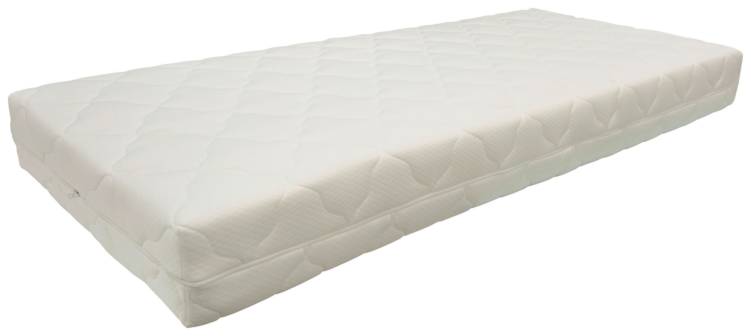 VZMETNICA 90/200 cm - bela, Konvencionalno, tekstil (90/200cm) - Sleeptex
