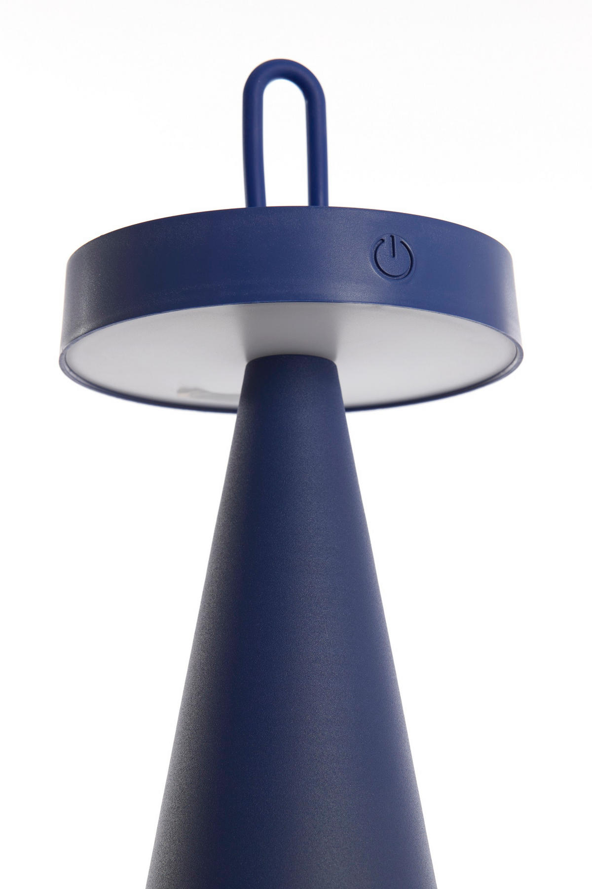 LED-TISCHLEUCHTE 13/28,5 cm   - Blau, Trend, Kunststoff/Metall (13/28,5cm) - Light & Living