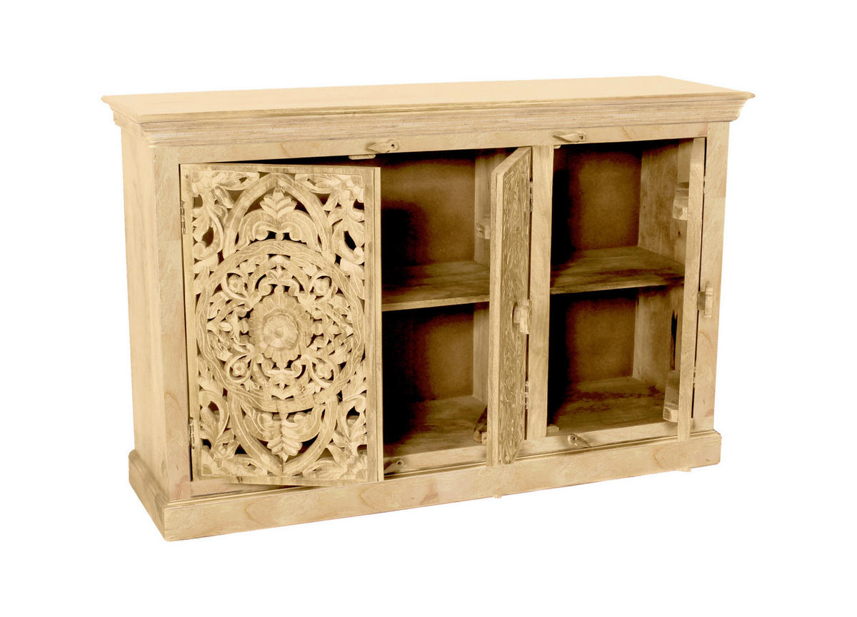 SIDEBOARD 140/90/40 cm  - Naturfarben, Design, Holz (140/90/40cm) - MID.YOU