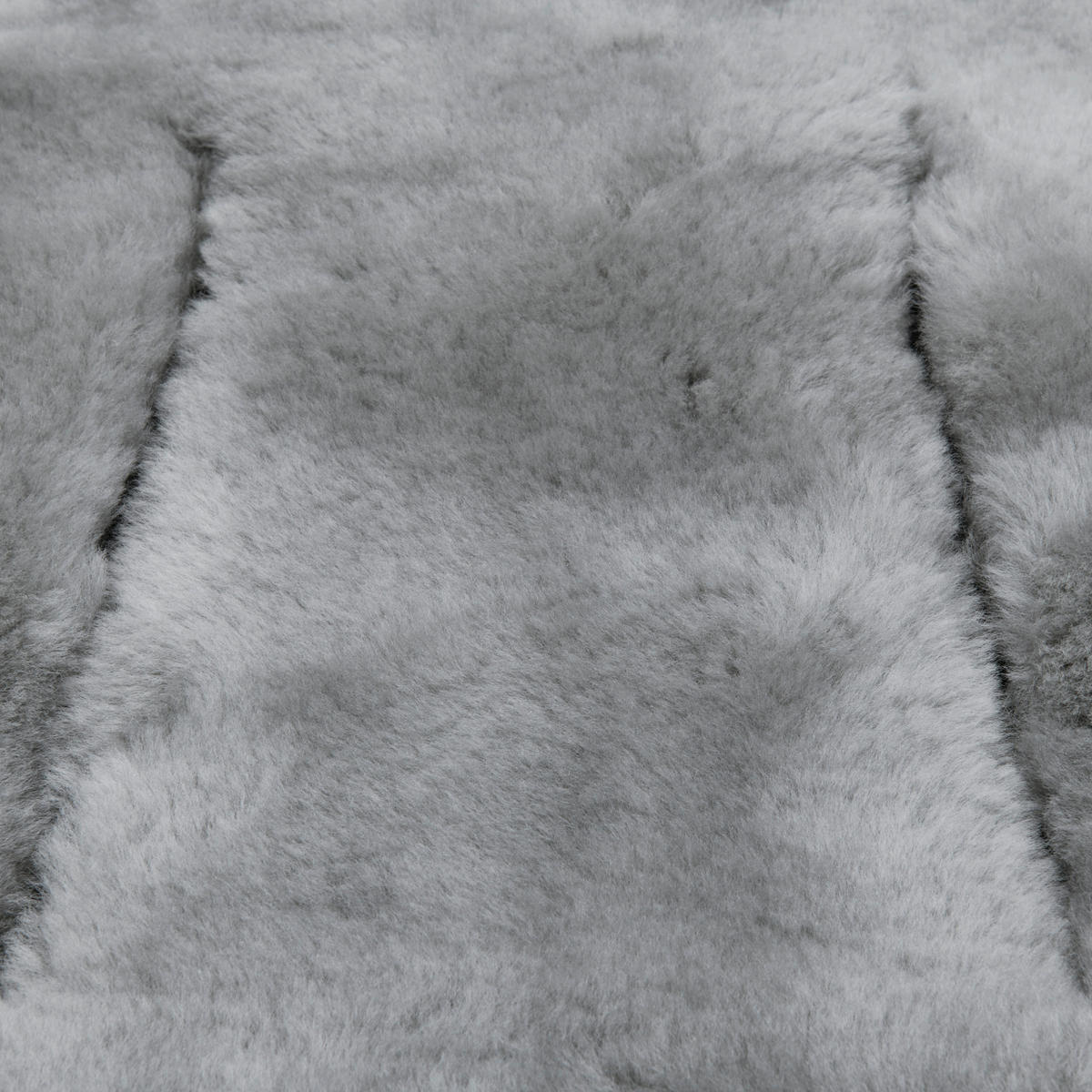 FELLSACK  - Dunkelgrau/Beige, Basics, Textil (47/90cm) - Jimmylee