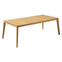 ESSTISCH in Holz 160/100/75 cm  - Eichefarben, Design, Holz (160/100/75cm) - Team 7