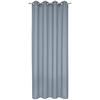 ÖSENVORHANG halbtransparent  - Blau, Design, Textil (140/245cm) - Esposa