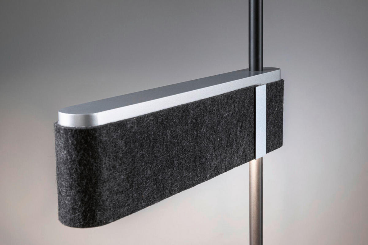 LED-STEHLEUCHTE Jagun   - Anthrazit, Basics, Kunststoff/Textil (38,9/150,6cm) - Paulmann