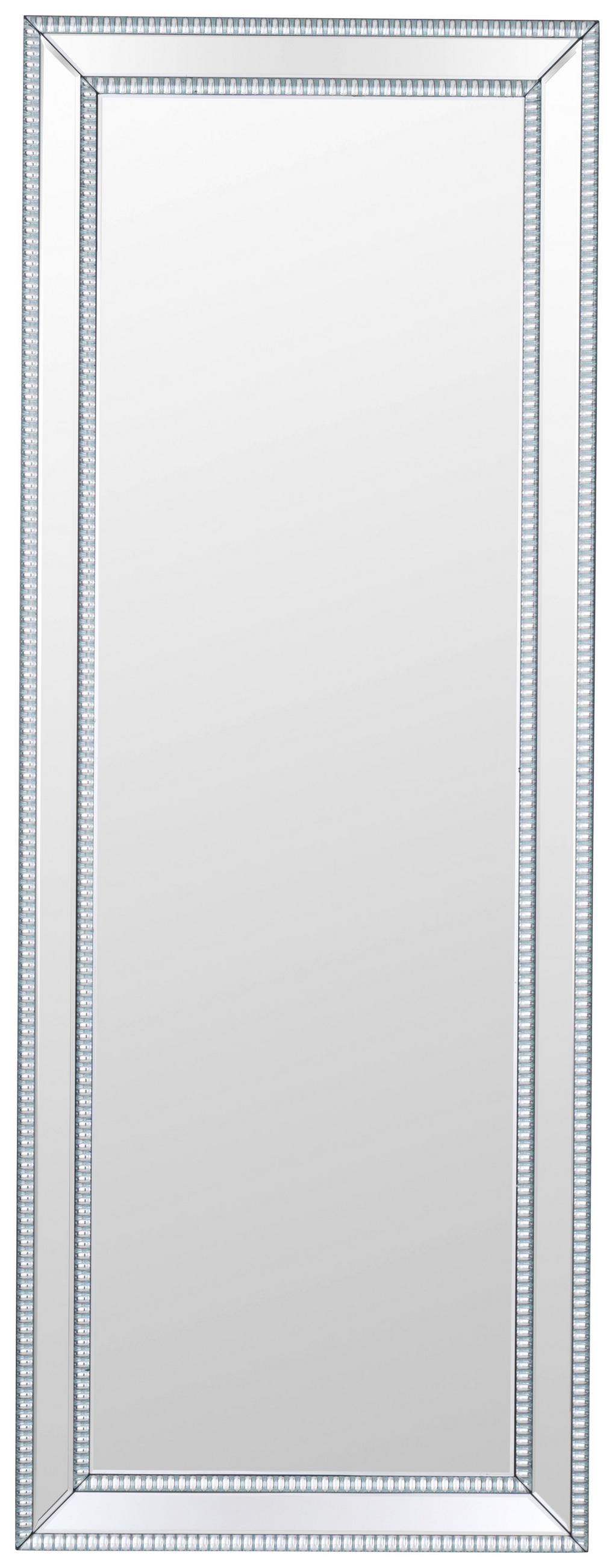 OGLINDĂ DE PERETE 60/160/4 cm    - argintiu, Design, sticlă/material pe bază de lemn (60/160/4cm) - Xora