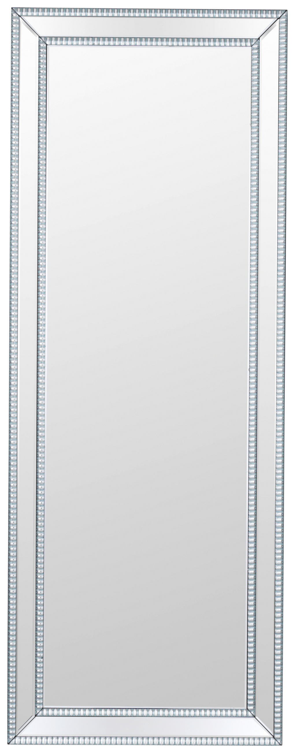 FALI TÜKÖR 60/160/4 cm    - ezüstszínű, Design, faalapú anyag/Üveg (60/160/4cm) - Xora