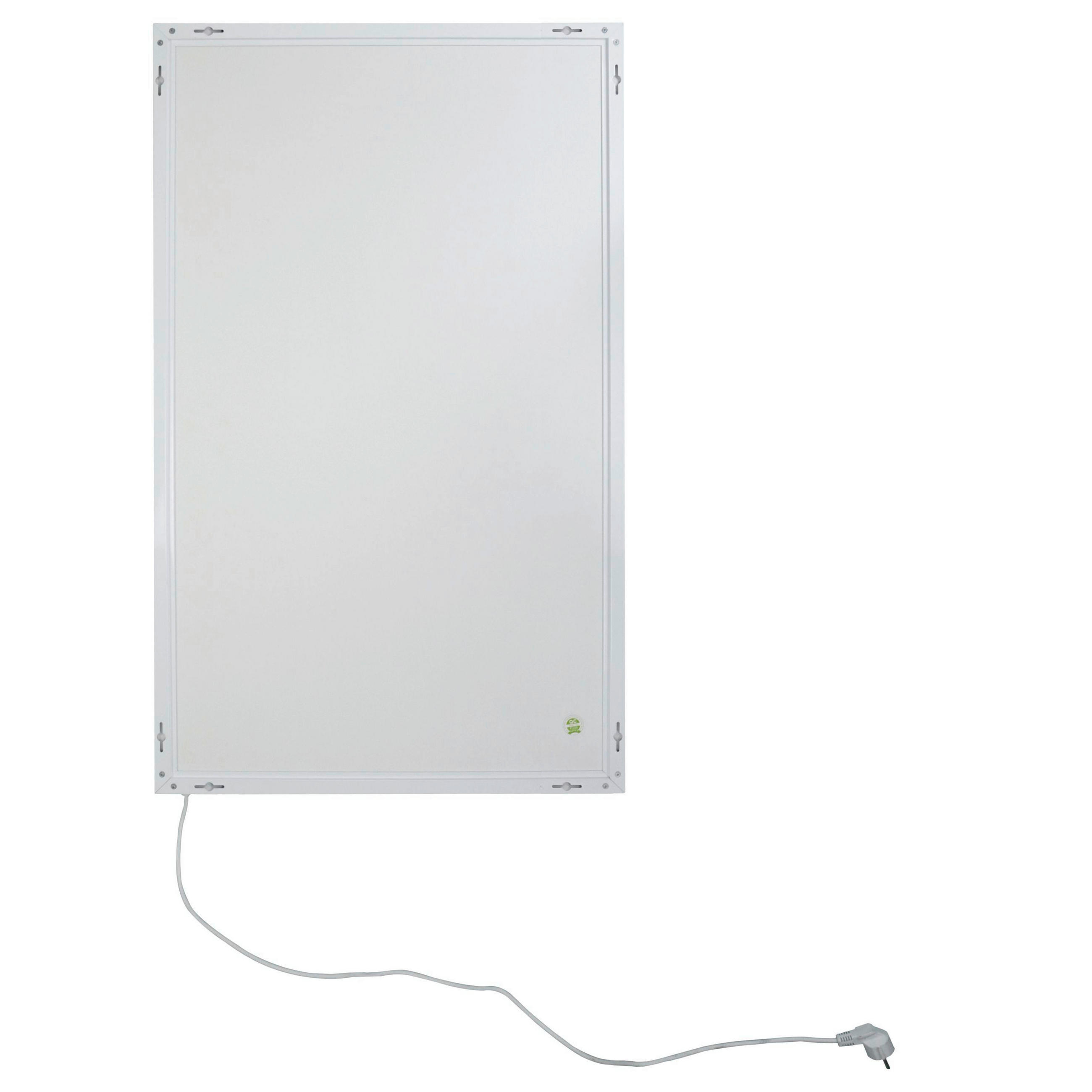 INFRAROT-HEIZPANEEL 100,5/60,5/1,8 cm 600 W  - Weiß, Basics, Kunststoff/Metall (100,5/60,5/1,8cm)