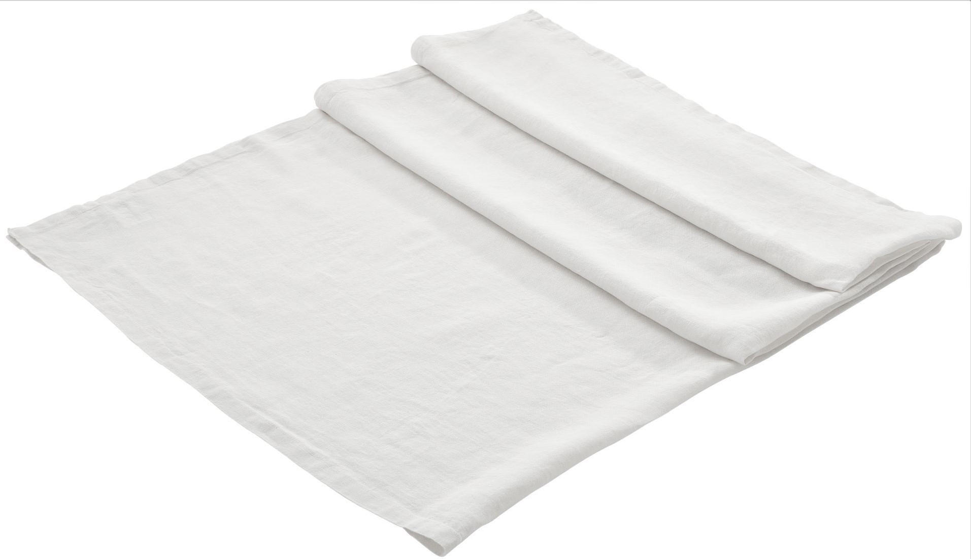 TISCHDECKE Lina Textil Weiss 170/300 cm  - Weiss, Design, Textil (170/300cm) - Dieter Knoll
