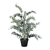 KUNSTPFLANZE Eukalyptus 67 cm  - Grün, Basics, Kunststoff/Metall (67cm)