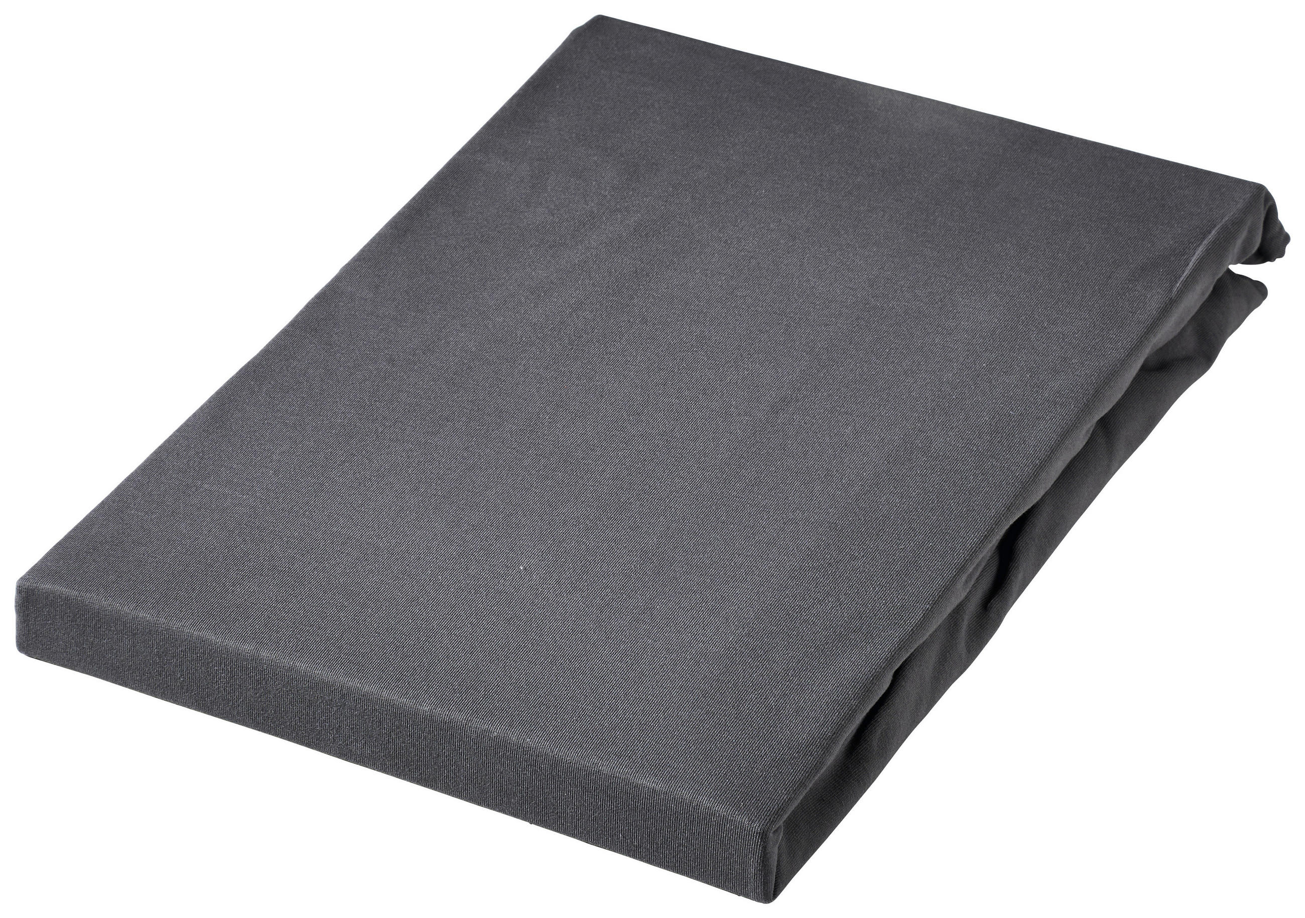 SPLIT TOPPER Jersey - Dunkelgrau, Basics, Textil (180-200/200-220cm) - Schlafgut