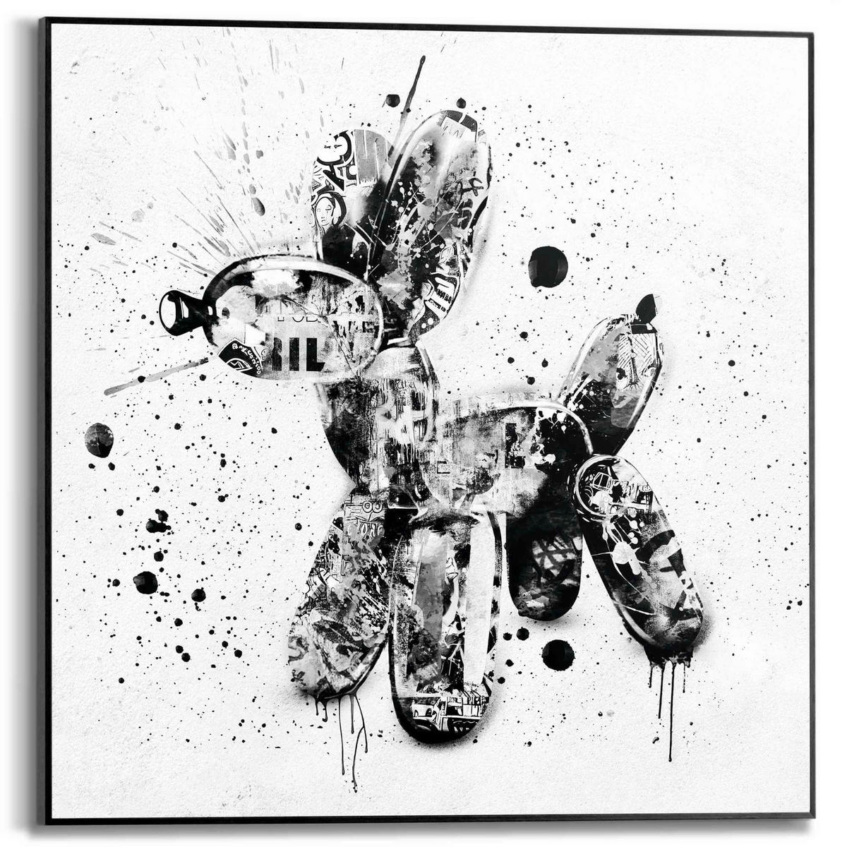 BILD 50/50 cm  - Schwarz, Trend, Holzwerkstoff (50/50cm) - Reinders!