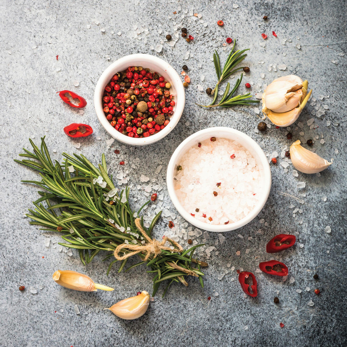 GLASBILD Gewürze  - Multicolor, Basics, Glas (20/20/1,40cm) - Euroart