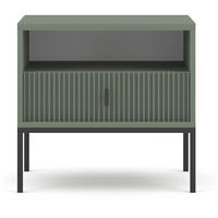 NACHTSCHRANK 53,9/52,4/39 cm  - Goldfarben/Schwarz, Design, Holzwerkstoff/Metall (53,9/52,4/39cm) - Boxxx