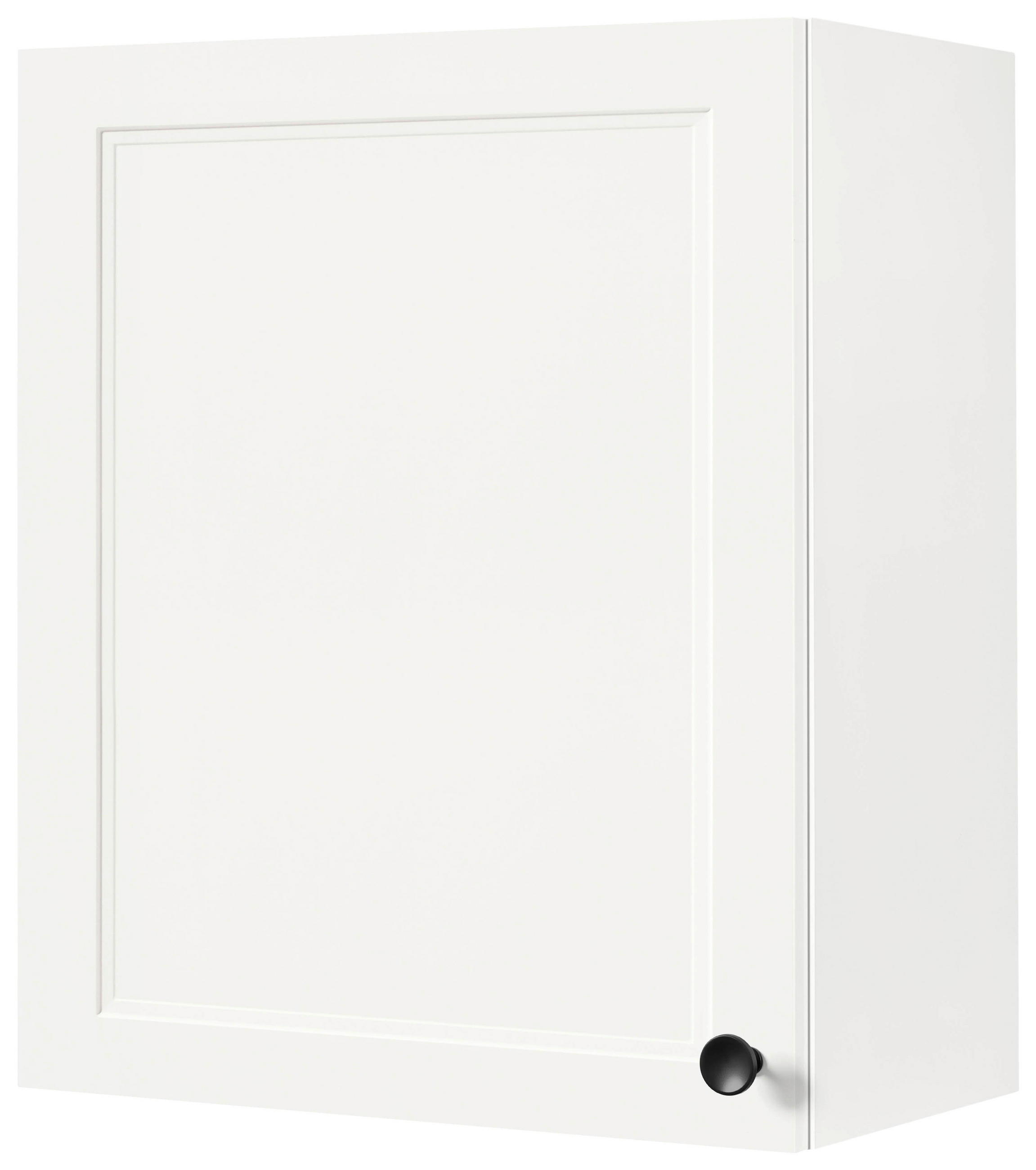 KÜCHENOBERSCHRANK 60/72/35 cm  in Weiß  - Schwarz/Weiß, MODERN, Holzwerkstoff/Metall (60/72/35cm) - Nobilia