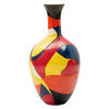 Vase Rubic  - Gelb/Rot, Basics, Kunststoff (29/59/29cm)