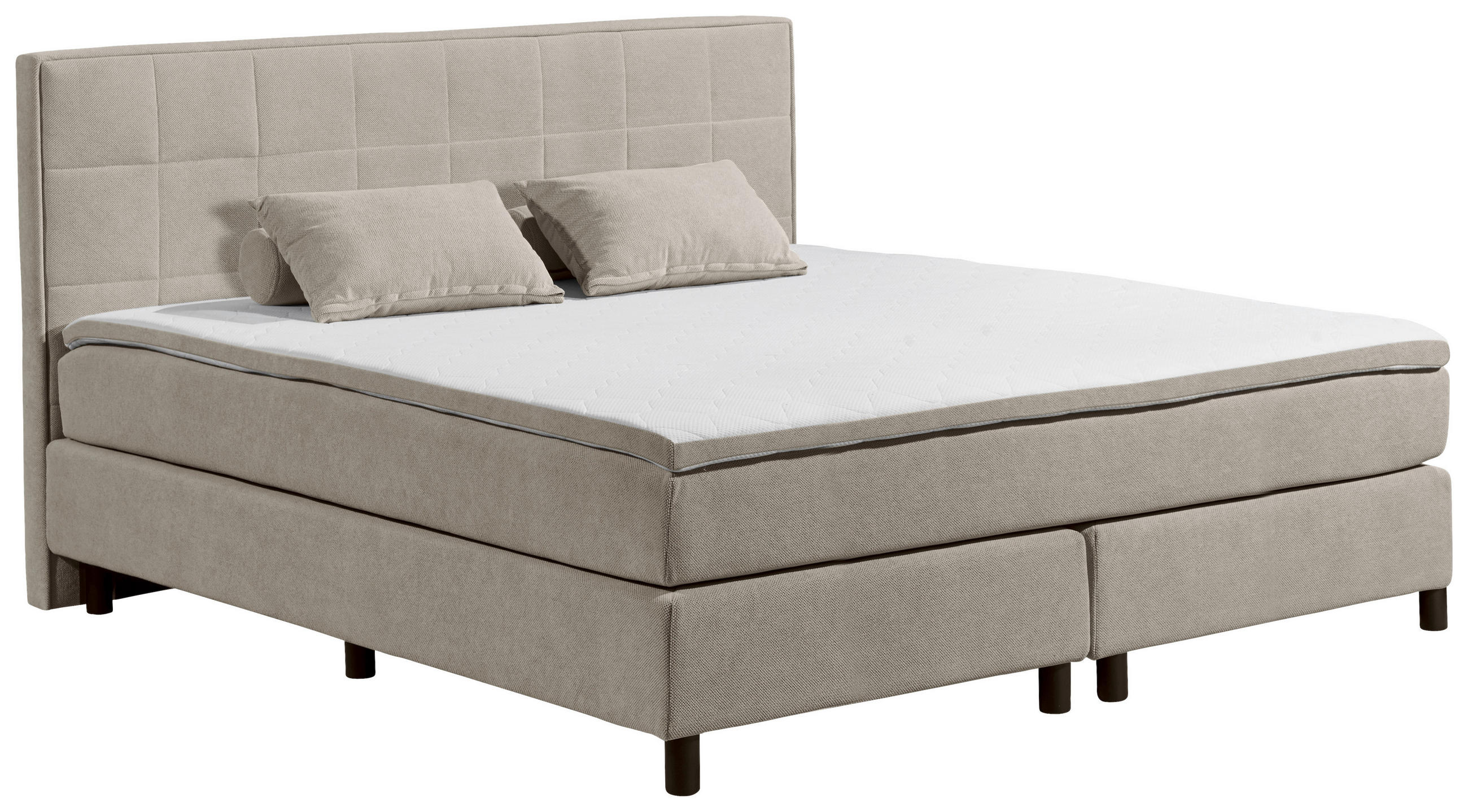 BOXBETT 180/200 cm  in Sandfarben  - Sandfarben, MODERN, Holzwerkstoff/Kunststoff (180/200cm) - MID.YOU