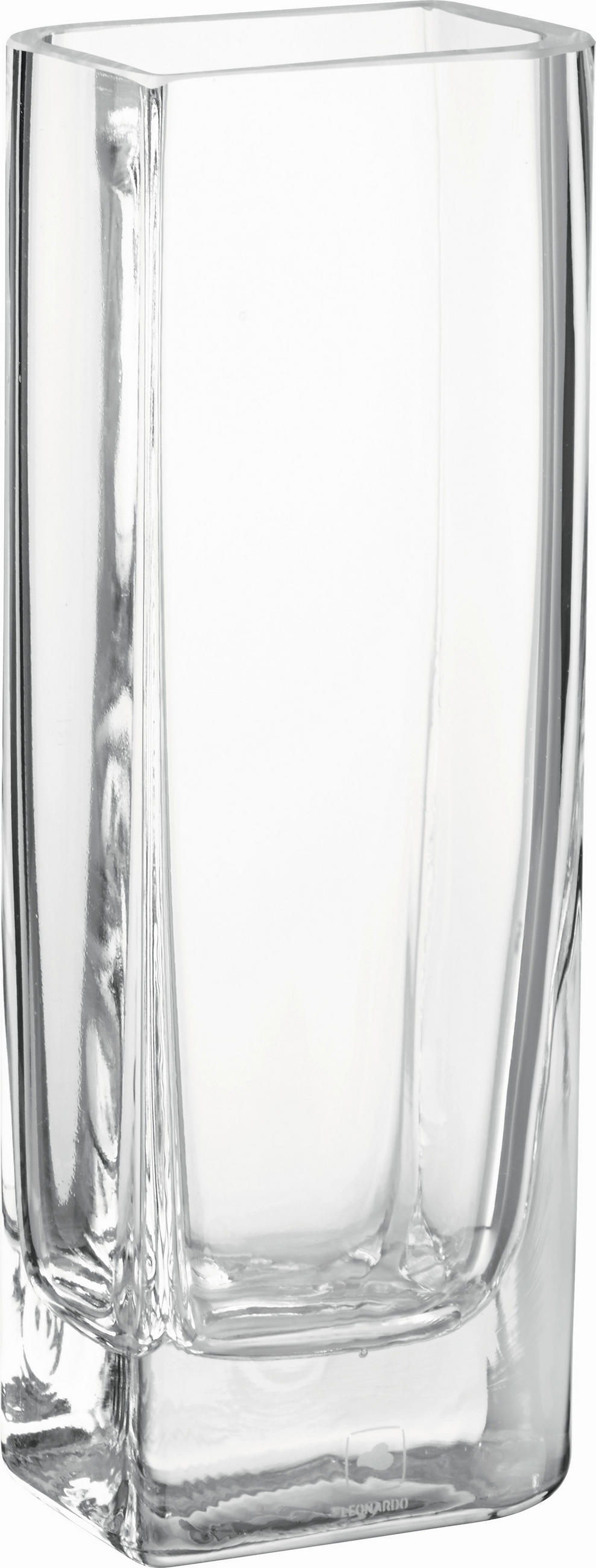 VÁZA, sklo, 20 cm - číra, Basics, sklo (8,00/20,00/8,00cm) - Leonardo