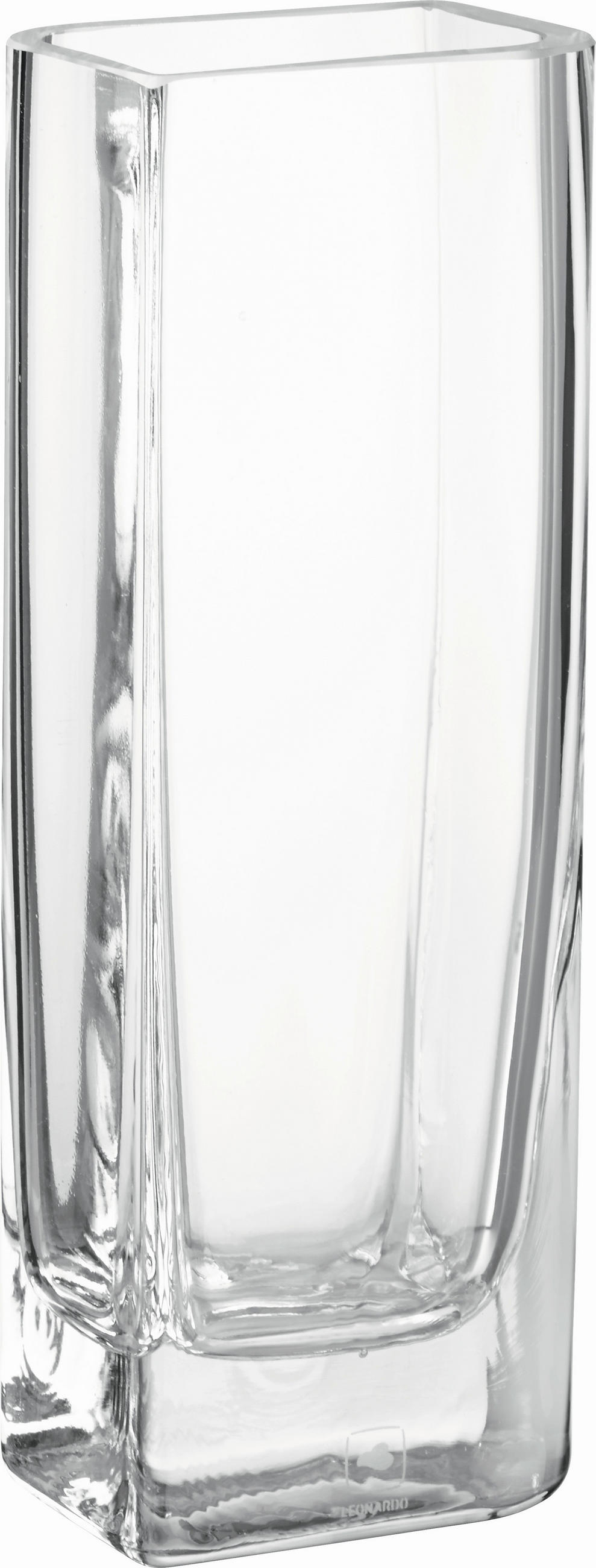 VÁZA, sklo, 20 cm - číra, Basics, sklo (8,00/20,00/8,00cm) - Leonardo