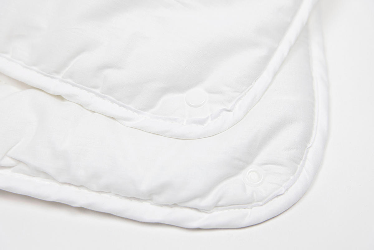 VIERJAHRESZEITENDECKE 135/200 cm LUX 4 Seasons  - Weiß, LIFESTYLE, Textil (135/200cm)